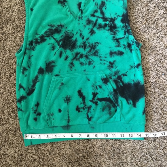 Tie-dye terrycloth vest - Picture 14 of 16